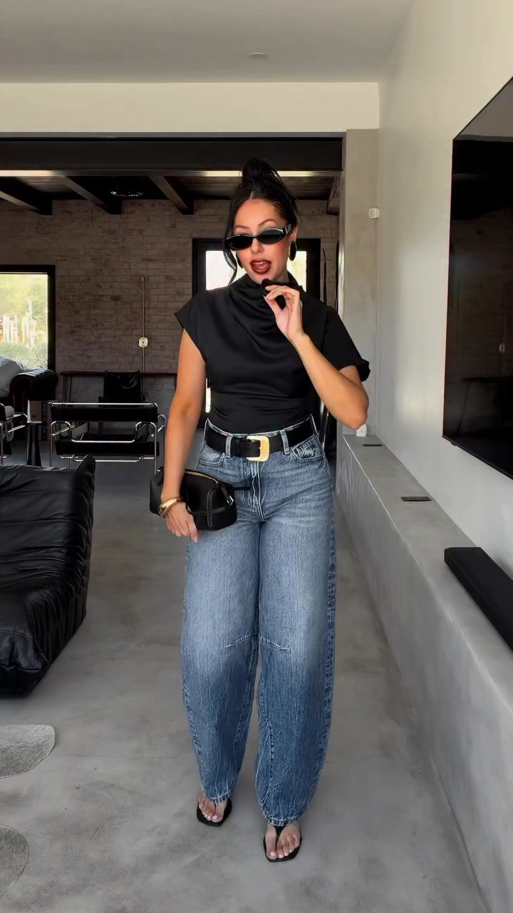 OOTD — Need the info? Drop a 🔗 or comment “shop” down below 🖤 Any items that aren’t available have been substituted with alternates.