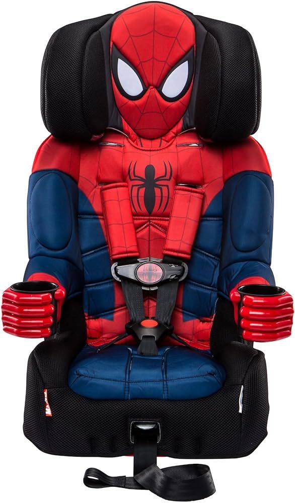 KidsEmbrace Marvel Spider-Man 2-in-1 Forward-Facing Booster Car Seat LATCH | 5-Point Harness Boos... | Amazon (US)
