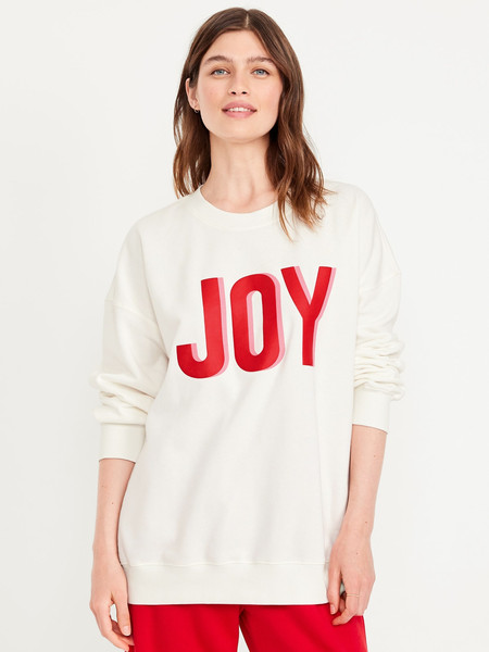 SoComfy Oversized Graphic Sweatshirt | Old Navy (US)