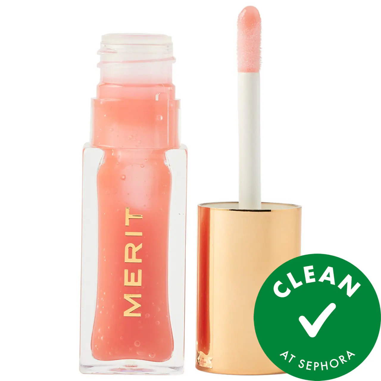 MERIT Shade Slick Gelée Sheer Tinted Lip Oil Jeté 0.23 oz / 7 ml | Sephora (US)