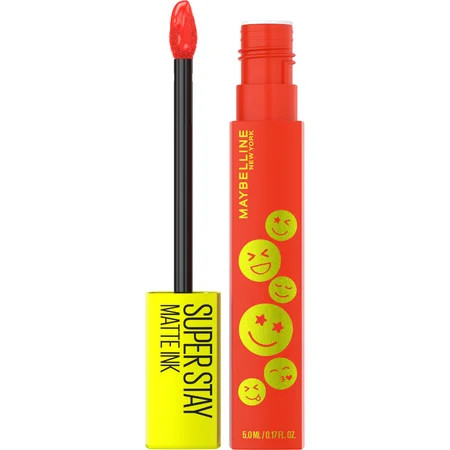 Maybelline Super Stay Matte Ink Moodmakers Collection Liquid Lipcolor Pleasure Seeker 0.17 fl oz | Walmart (US)