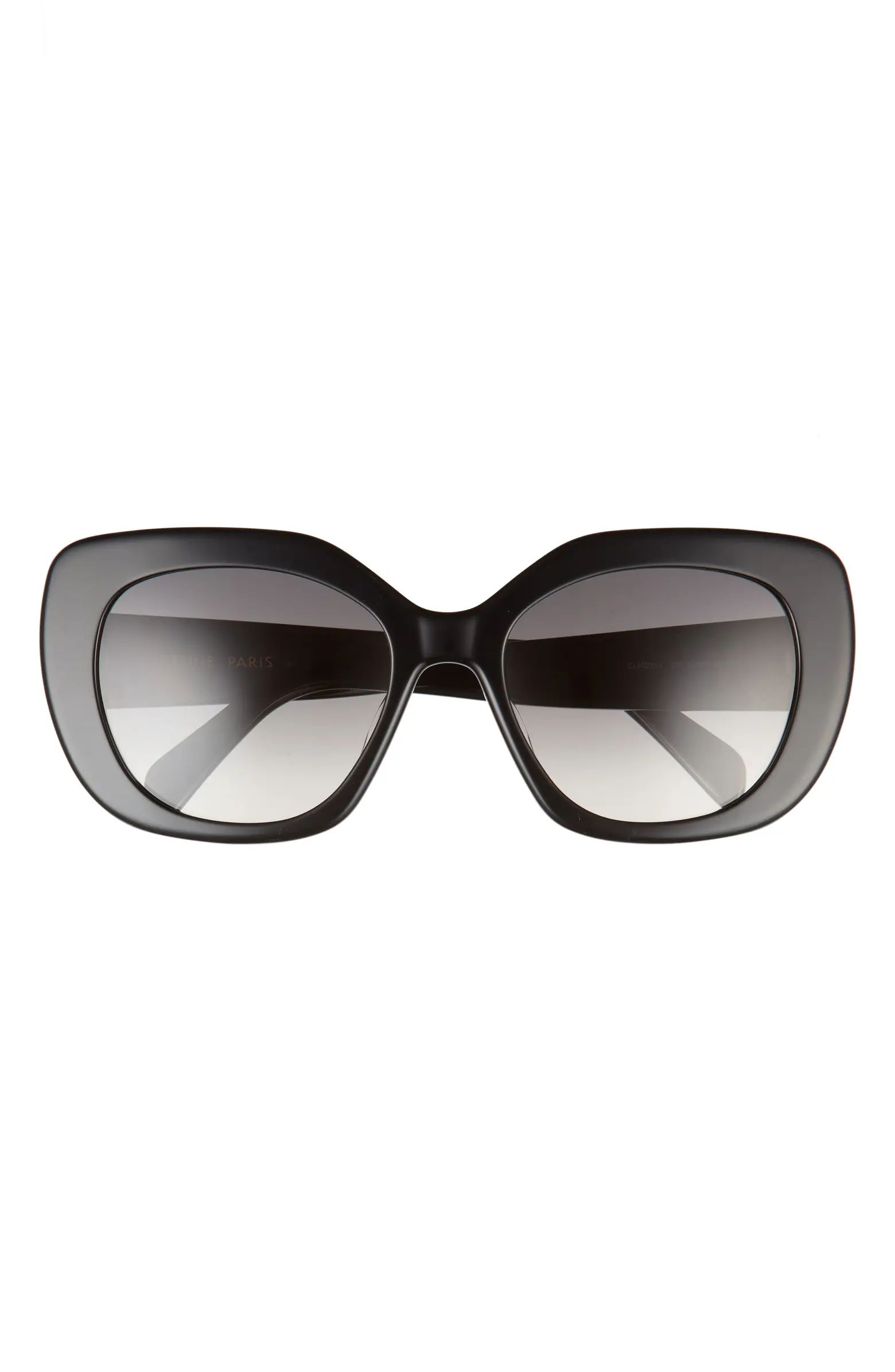 CELINE Triomphe 55mm Rectangular Sunglasses | Nordstrom | Nordstrom