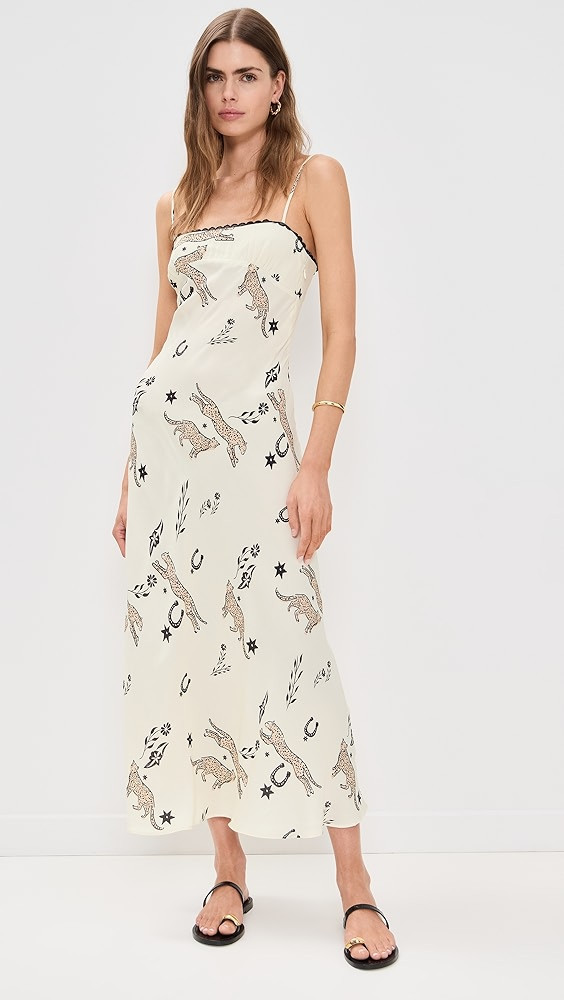 VRG GRL Cosmic Bias Cut Maxi Dress | Shopbop | Shopbop
