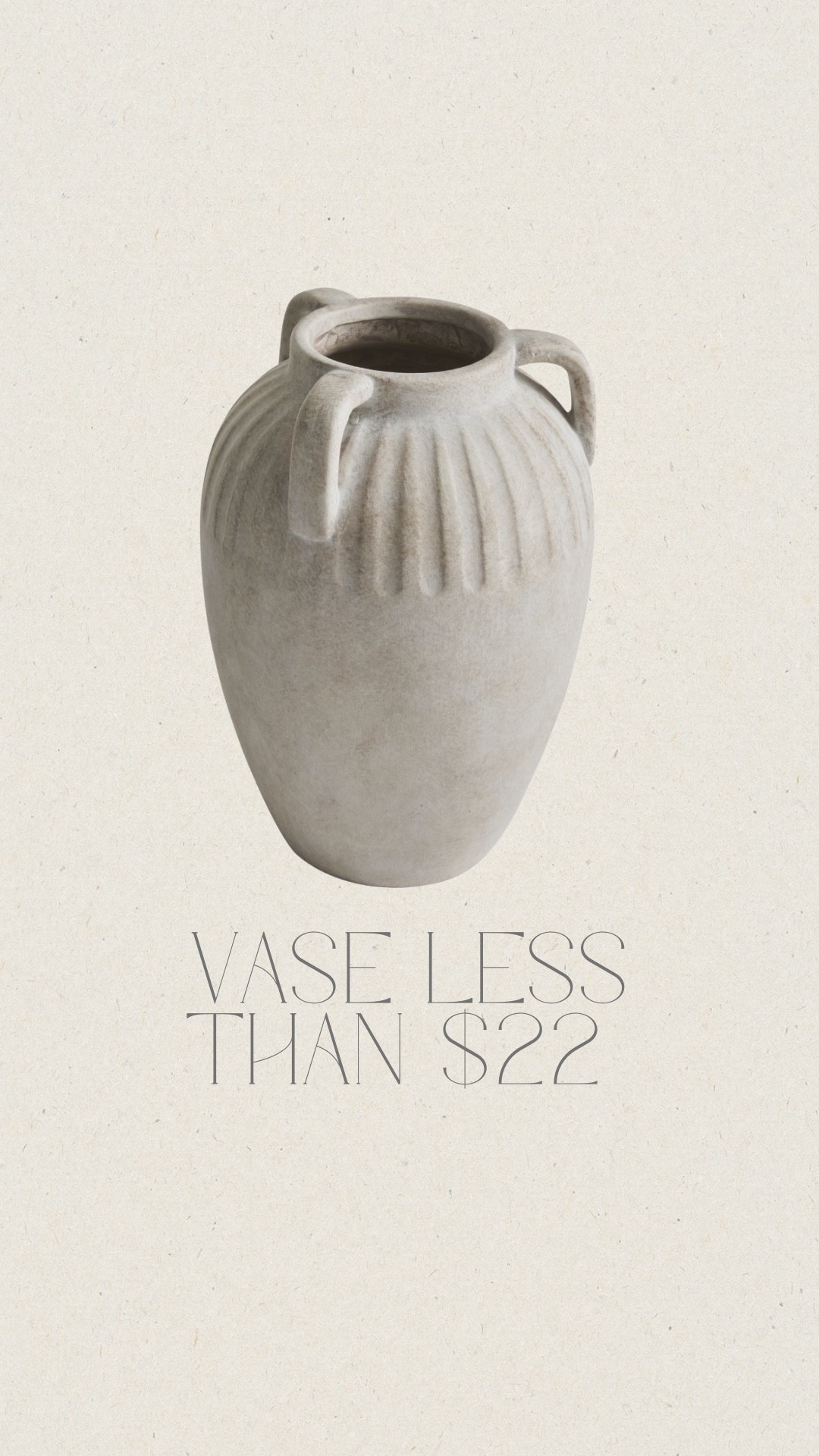 Gorgeous vase under $22! 

#LTKFindsUnder50 #LTKHome
