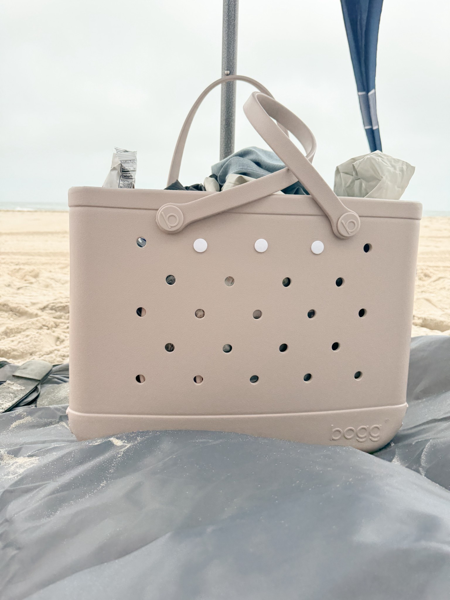 The best bag for beach trips and more! Bogg bags are worth the hype🙌🏻 

#LTKTravel #LTKSeasonal #LTKItBag