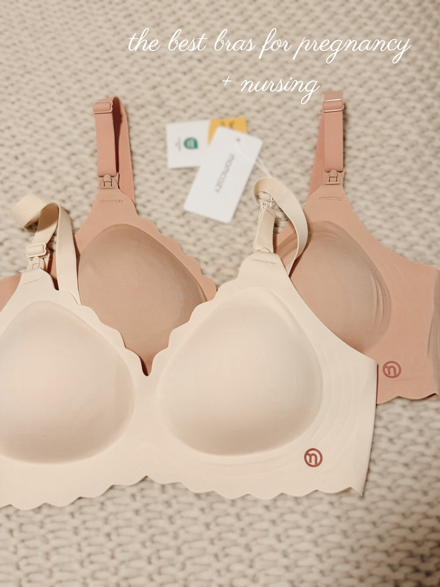 Obsessed with the support these nursing bras give! 🍈🍈

When it was time to size up I just immediately got nursing bras to have for breastfeeding too no sense in double buying! They have adjustable straps and an insert to give more room in the band! Which I love! Also inserts to put some reusable cotton nursing pads in them! I also love the skims bras and bodily ones! 

10/10 purchase for a new mom to be / postpartum mom / breastfeeding

#LTKBaby #LTKBump #LTKmomlife