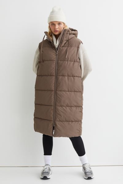 Hooded Puffer Vest | H&M (US + CA)