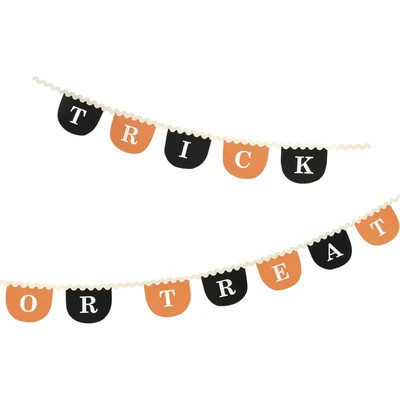 Trick Or Treat Fabric Garland | Maisonette