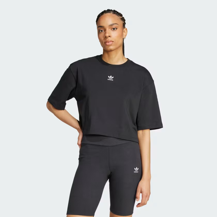 Essentials Crop Tee | adidas (US)