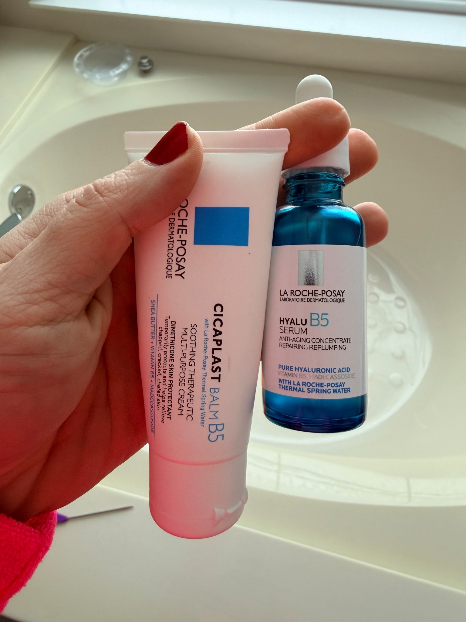 Saw a dermatologist suggest using this like a mask. A thick layer of serum and then a ton of cream- my face was white. I felt so much better today! 

#LTKselfcare #LTKSeasonal #LTKBeauty