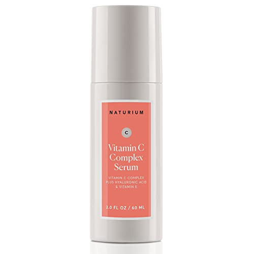 Naturium Vitamin C Complex Face Serum Jumbo, Anti-Aging Facial Treatment with Hyaluronic Acid & Vitamin E, 2 oz | Amazon (US)