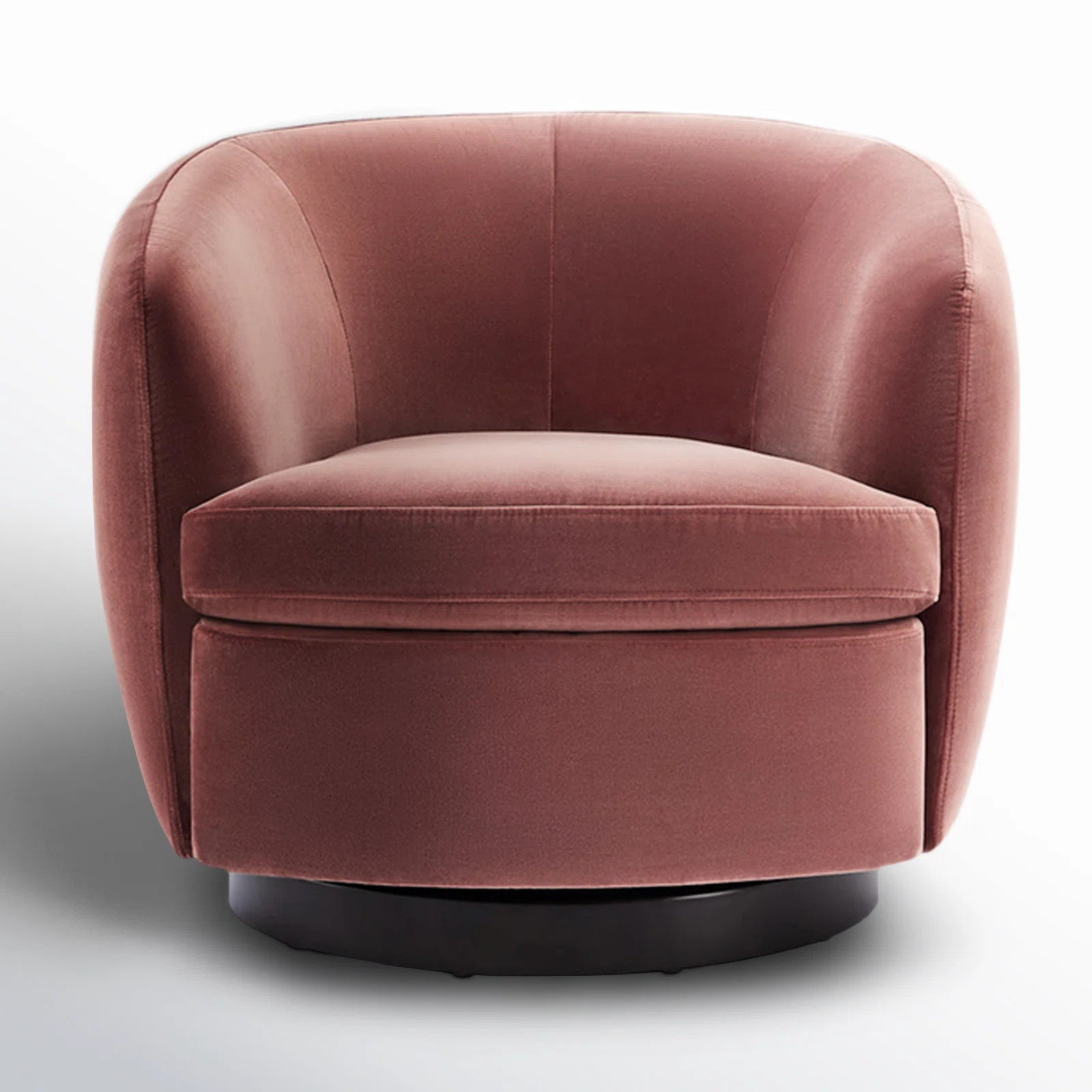 Marcy Upholstered Swivel Barrel Chair | Joss & Main