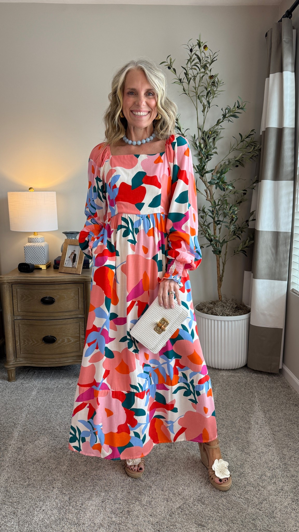 Perfect spring dress for showers and brunches  

#LTKOver40 #LTKBaby #LTKSaleAlert