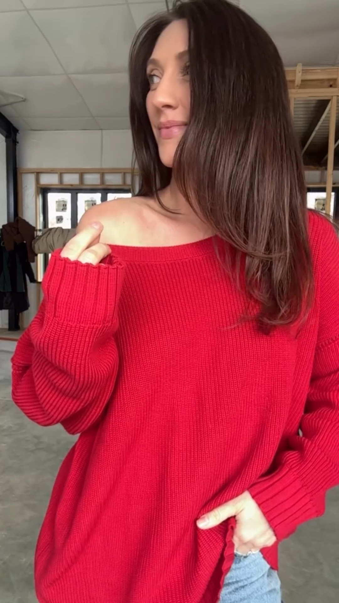 Easy peasy 🎄 wearing the small 

Last minute holiday outfits | sweaters | holiday looks | holiday style | nye outfits

#LTKHoliday #LTKootd