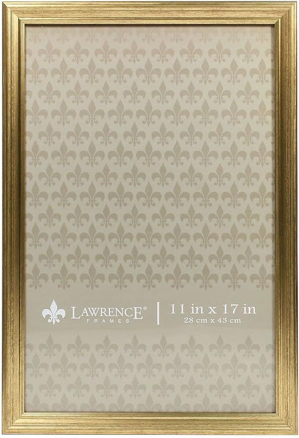 Lawrence 536217 11x17 Sutter Burnished Gold Picture Frame | Amazon (US)