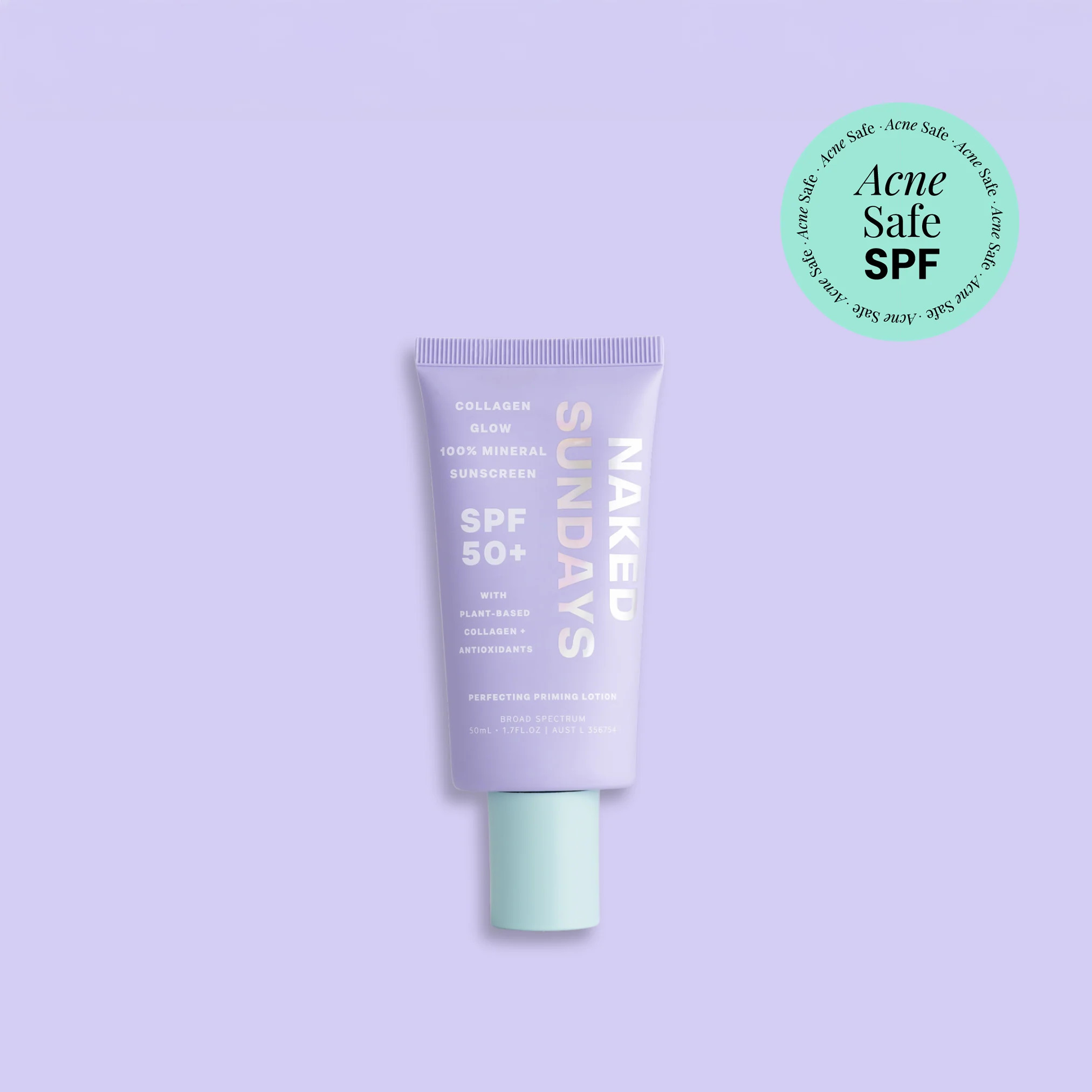 SPF50 Collagen Boost Perfecting Priming Lotion | Naked Sundays (US)