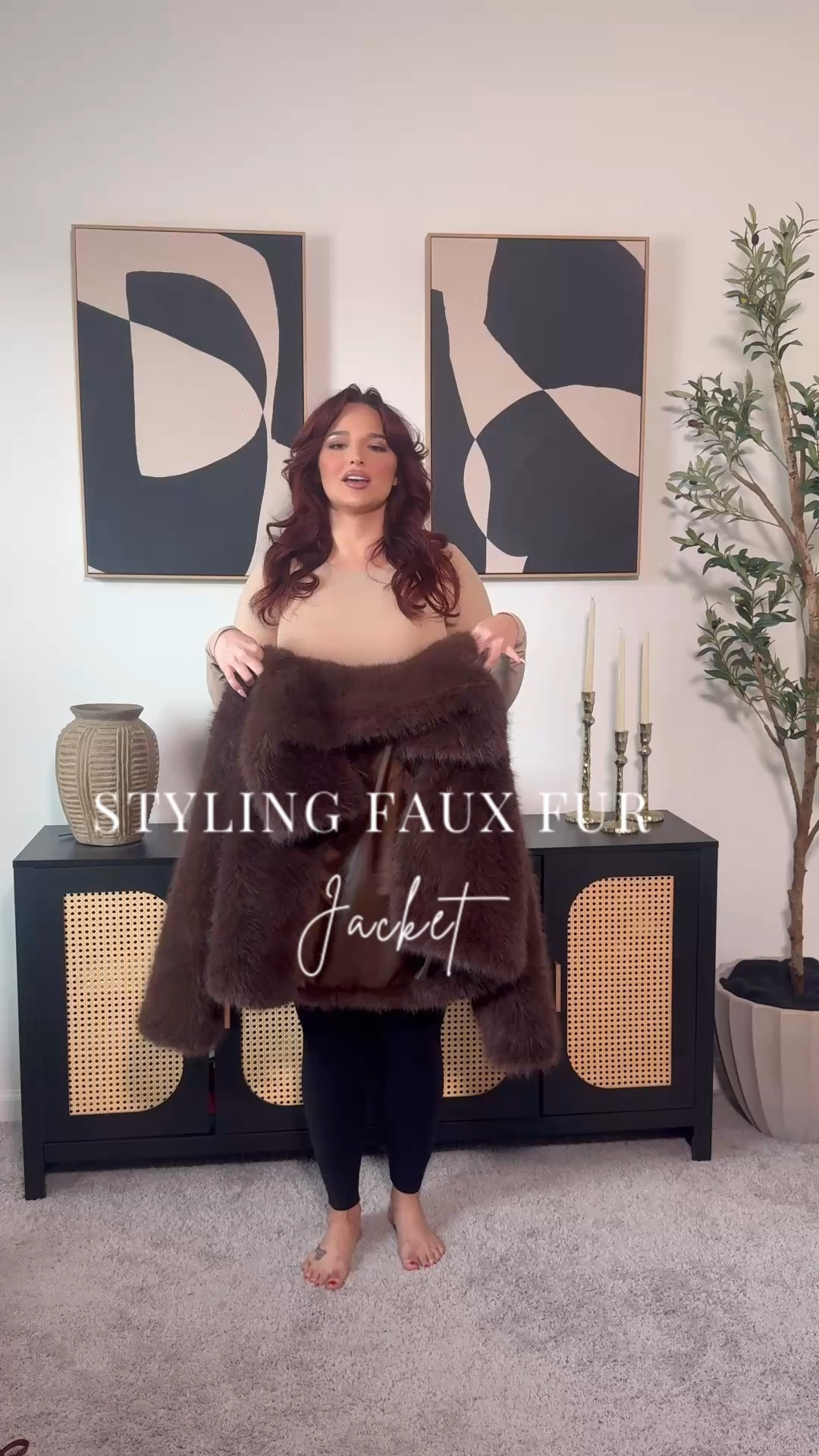 Styling #fauxfurjacket 

Outfit 1: trousers: 14 regular 
White basic top: XL 
Faux fur: L

Outfit 2: Jeans: 16 long (color salt air) 
Brown top: XL

Outfit 3: skirt: XL (exact is H&M but is low stock so I linked similar) 
Black turtleneck: XL
Tights: 2XL
Sunglasses: old from WhiteFox linked similar 

Outfit 4:
Jeans: 18 (usually a size 16 but I sized up) 
Brown top: XL (same top from outfit 2)

#fauxfurjacket #winterstyling   #casual outfits 




#LTKMidsize #LTKStyleTip #LTKFindsUnder100