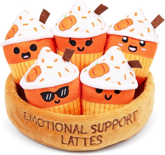 Emotional Support Lattes by Relatable, Soft & Cuddly Fall Plushies for Love Ones of All Ages, The... | Amazon (US)