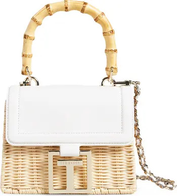 Jaylisa Rattan Crossbody Bag | Nordstrom