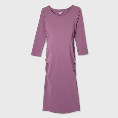 3/4 Sleeve T-Shirt Maternity Dress - Isabel Maternity by Ingrid & Isabel™ | Target