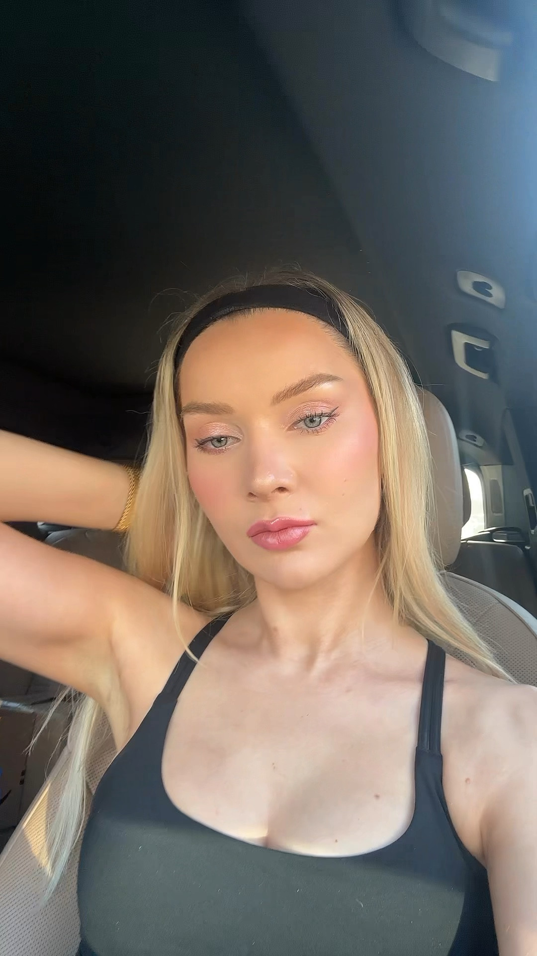 Makeup using goodies from @makebeauty