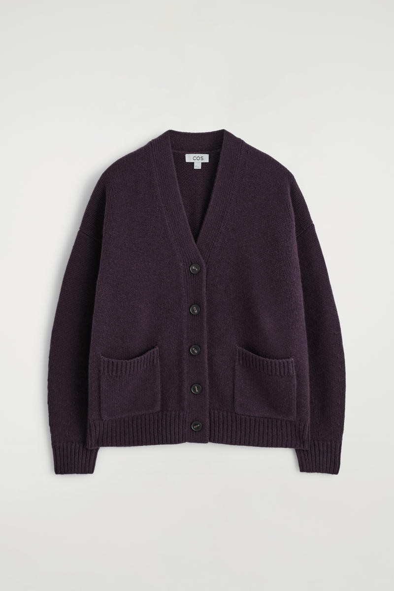 Oversized Merino Wool Cardigan | COS (US)