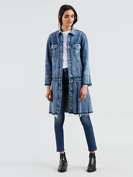 Levi's Pleated Trucker Jacket - Women's M | LEVI'S (US)