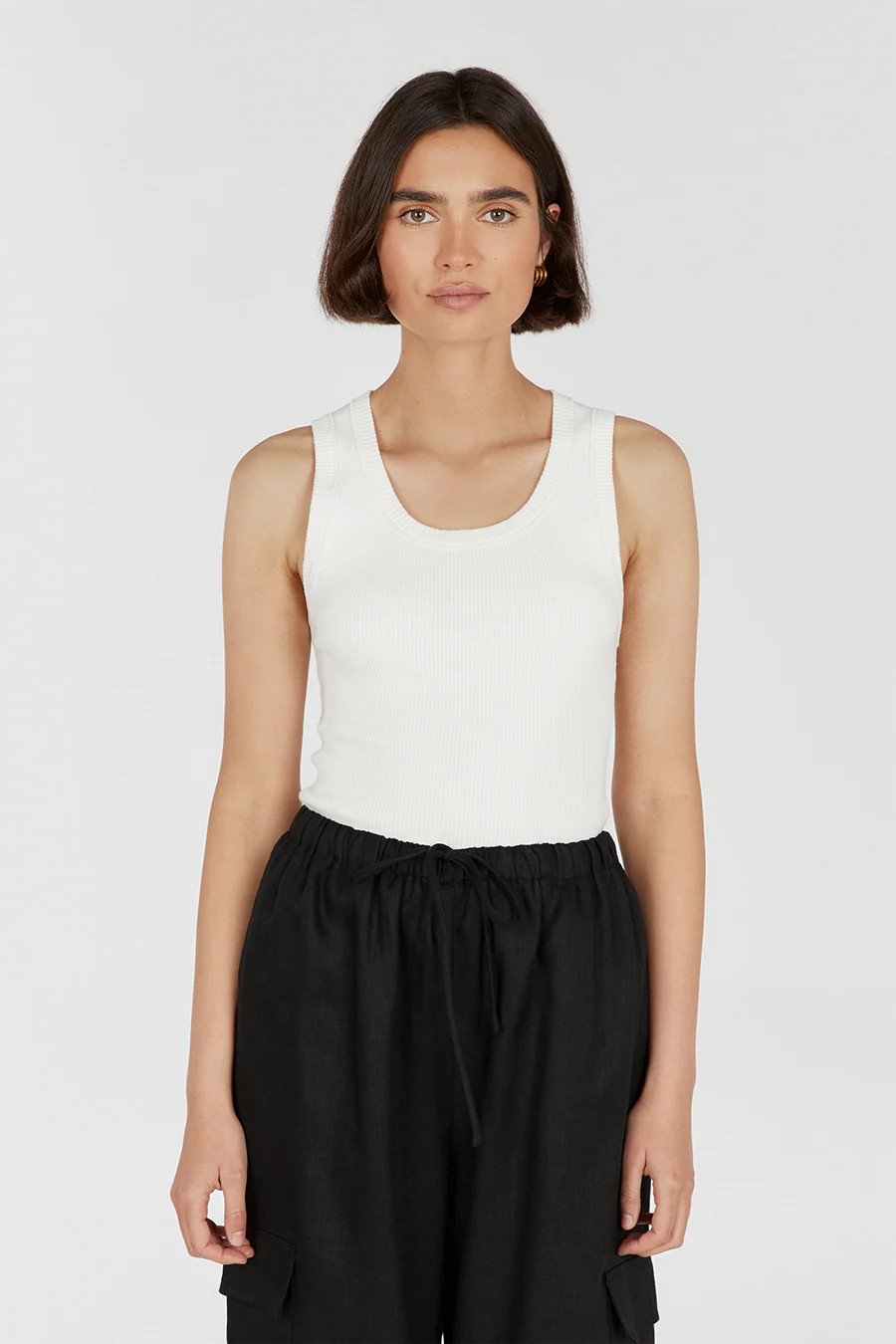 LEXI OFF WHITE TANK | DISSH