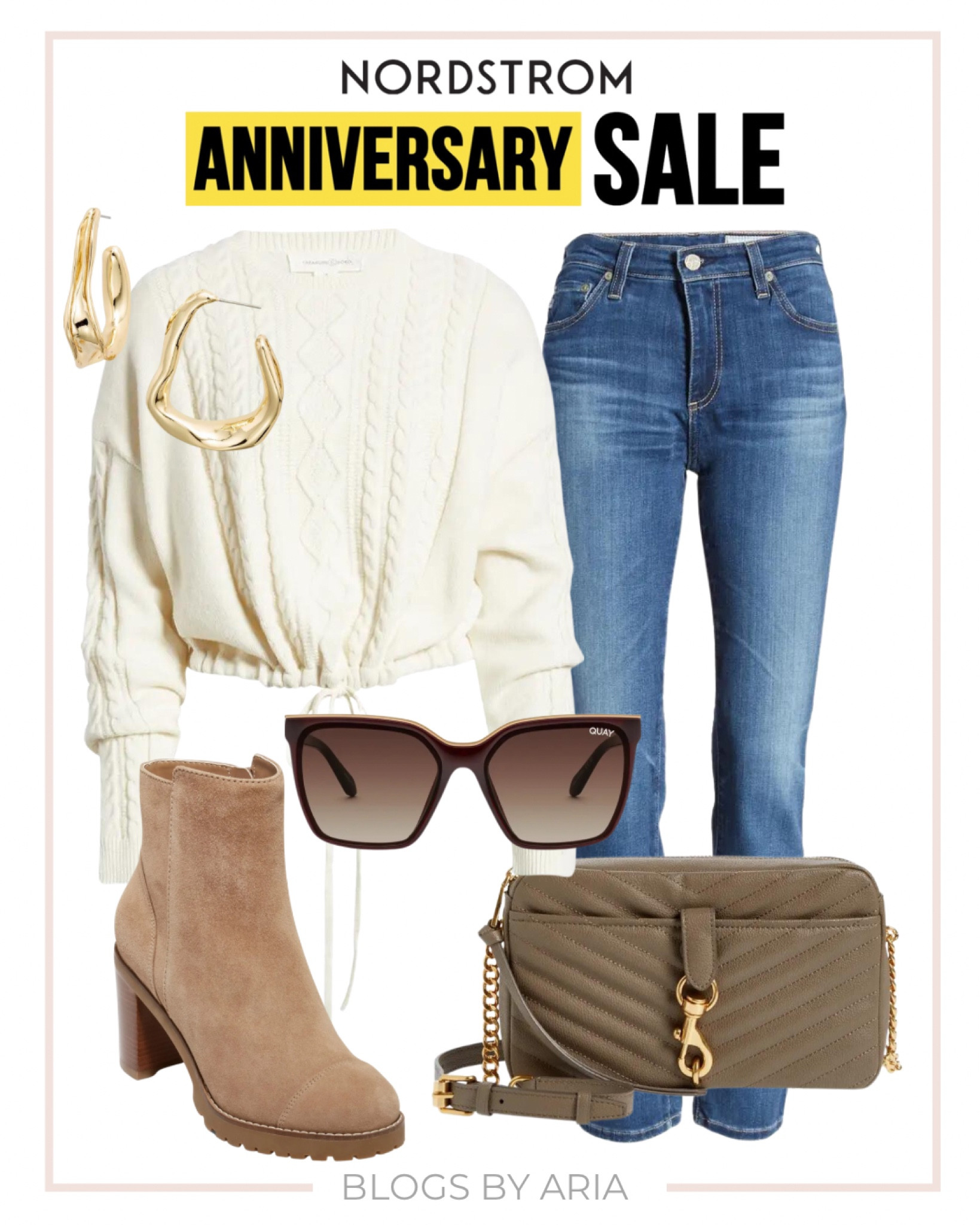 Casual fall outfit idea tie waist sweater, straight jeans, bootcut jeans, booties, crossbody bag 

#LTKxNSale #LTKstyletip #LTKSeasonal