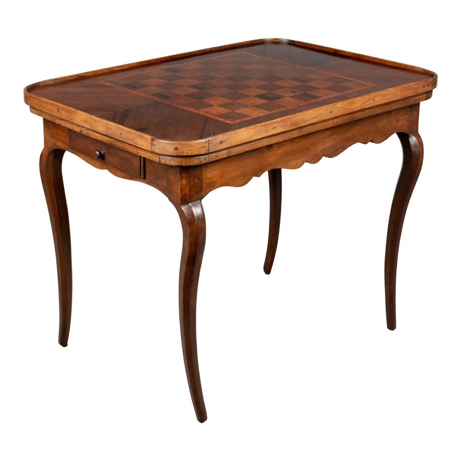 18th Century Louis XV Style French Game Table | Chairish