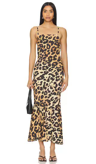 Fauve Long Dress in Leopard Print | Revolve Clothing (Global)