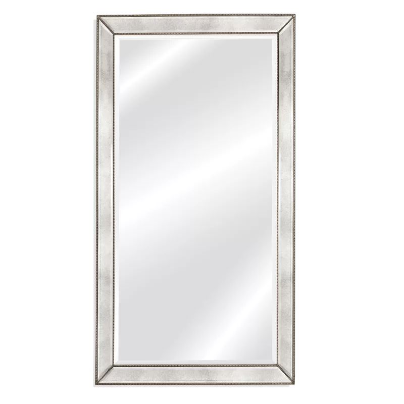 Kehl Modern & Contemporary Beveled Beaded Full Length Mirror | Wayfair North America
