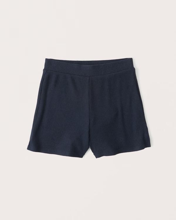 Cozy Rib Lounge Shorts | Abercrombie & Fitch (US)