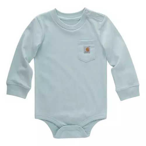 Baby Carhartt Long Sleeve Pocket Onesie | Scheels
