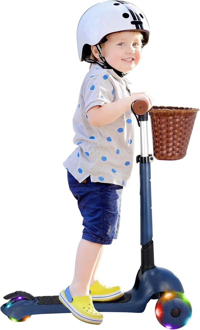 iSporter 3-Wheeled Toddler Scooter for Kids Ages 2-5, Toddlers Age 3-5 Year Old Boys and Girls- K... | Amazon (US)