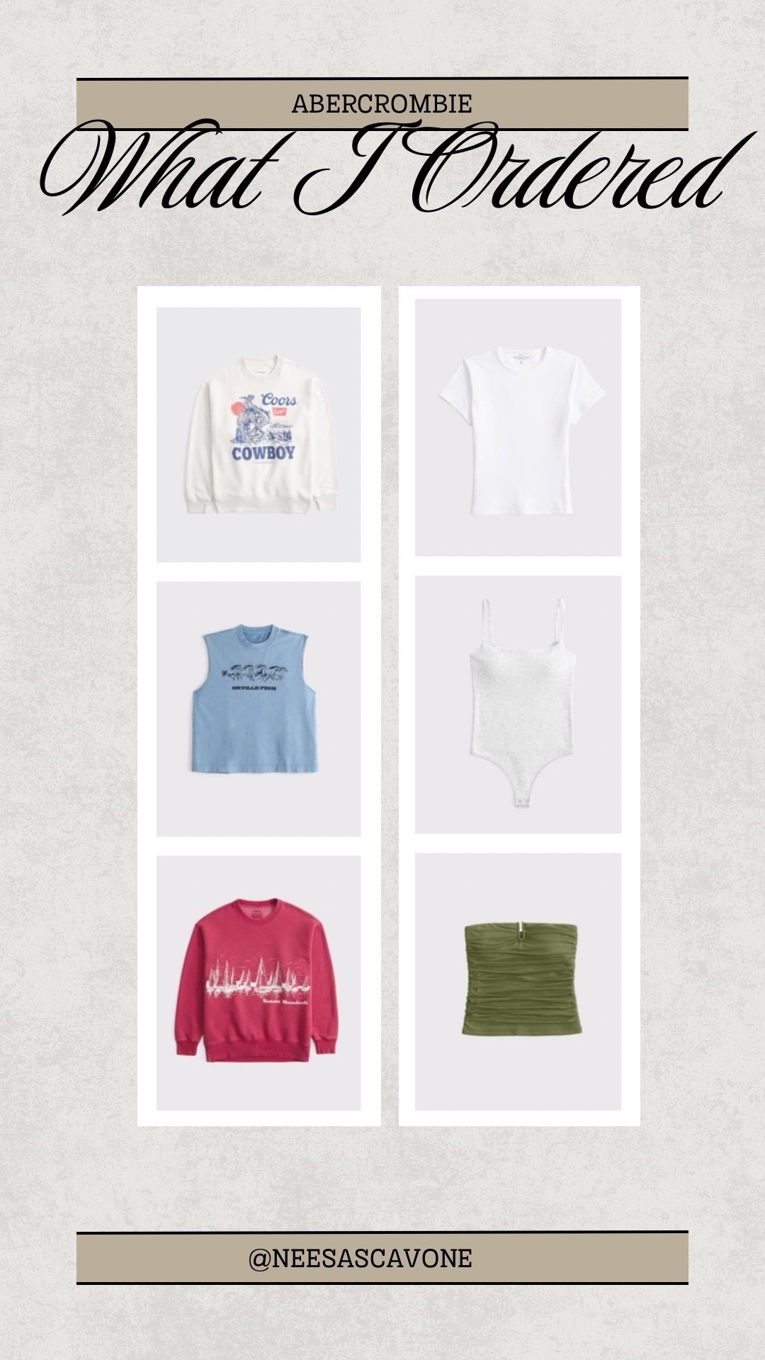 ✨ Abercrombie haul just landed! Obsessed with these cute & comfy picks — perfect for summer-to-fall transitions 🍂 Use code CHICKSAF for an extra 15% off! 🛍️ #Abercrombie #WhatIOrdered

#LTKFinds #LTKSale #LTKHaul #LTKStyle #LTKSeasonal #LTKOutfits #AbercrombieStyle #AbercrombiePartner #HaulTime #WardrobeRefresh #StyleEdit #CasualStyle #ComfyAndCute #WhatIWore #OOTD #StyleInspo

#LTKHome #LTKFindsUnder100 #LTKSaleAlert