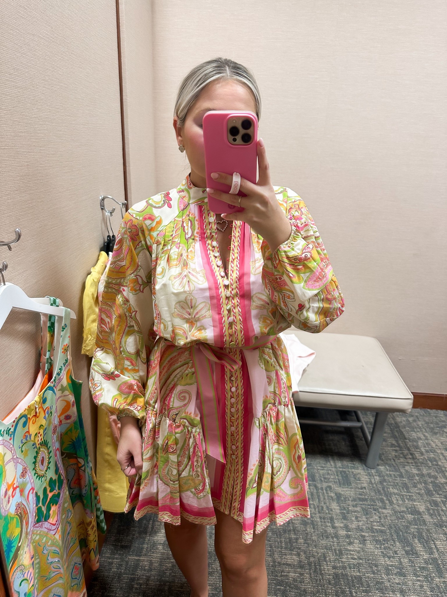 Printed belted mini dress spring and summer outfit idea 

#LTKFindsUnder50 #LTKStyleTip #LTKSaleAlert