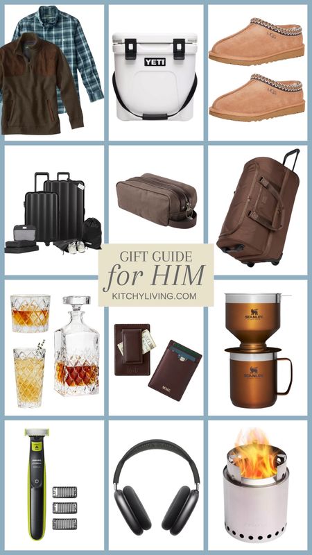 Holiday 2023 Gift Guide for Him #holiday #christmas #forhim #giftsforhim 

#LTKGiftGuide #LTKmens #LTKHoliday