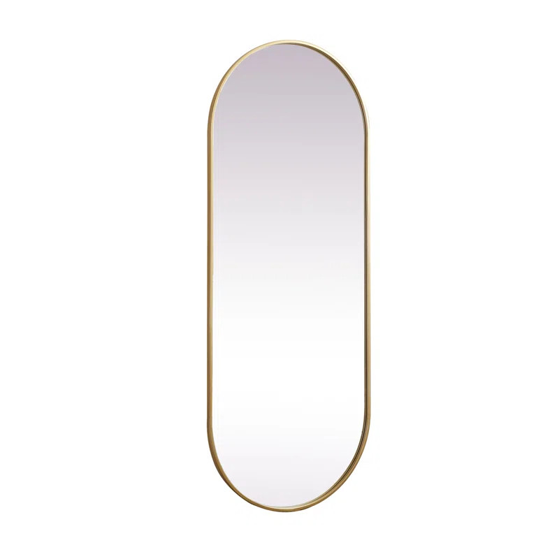Dillwyn Metal Oval Mirror | Wayfair North America