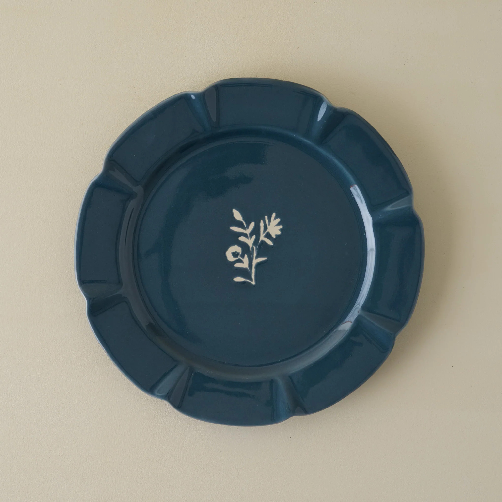 Navy Luna Plate | Magnolia