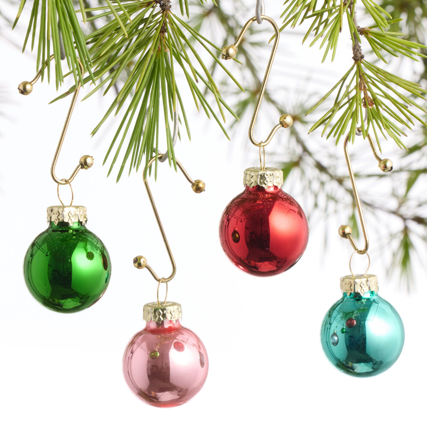 Mini Glass Ball Ornaments 24 Pack - World Market | World Market