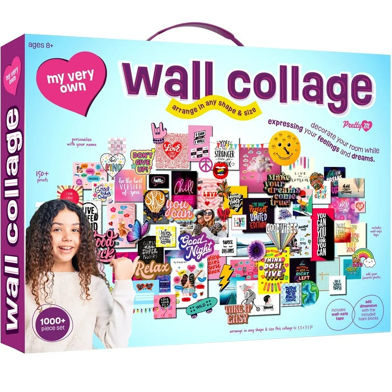 Wall Collage Craft Kit for Teen Girls – DIY Art Gift for Ages 11–16 – Fun Creative Project ... | Walmart (US)