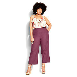 Botanical Pant - roseberry | Avenue