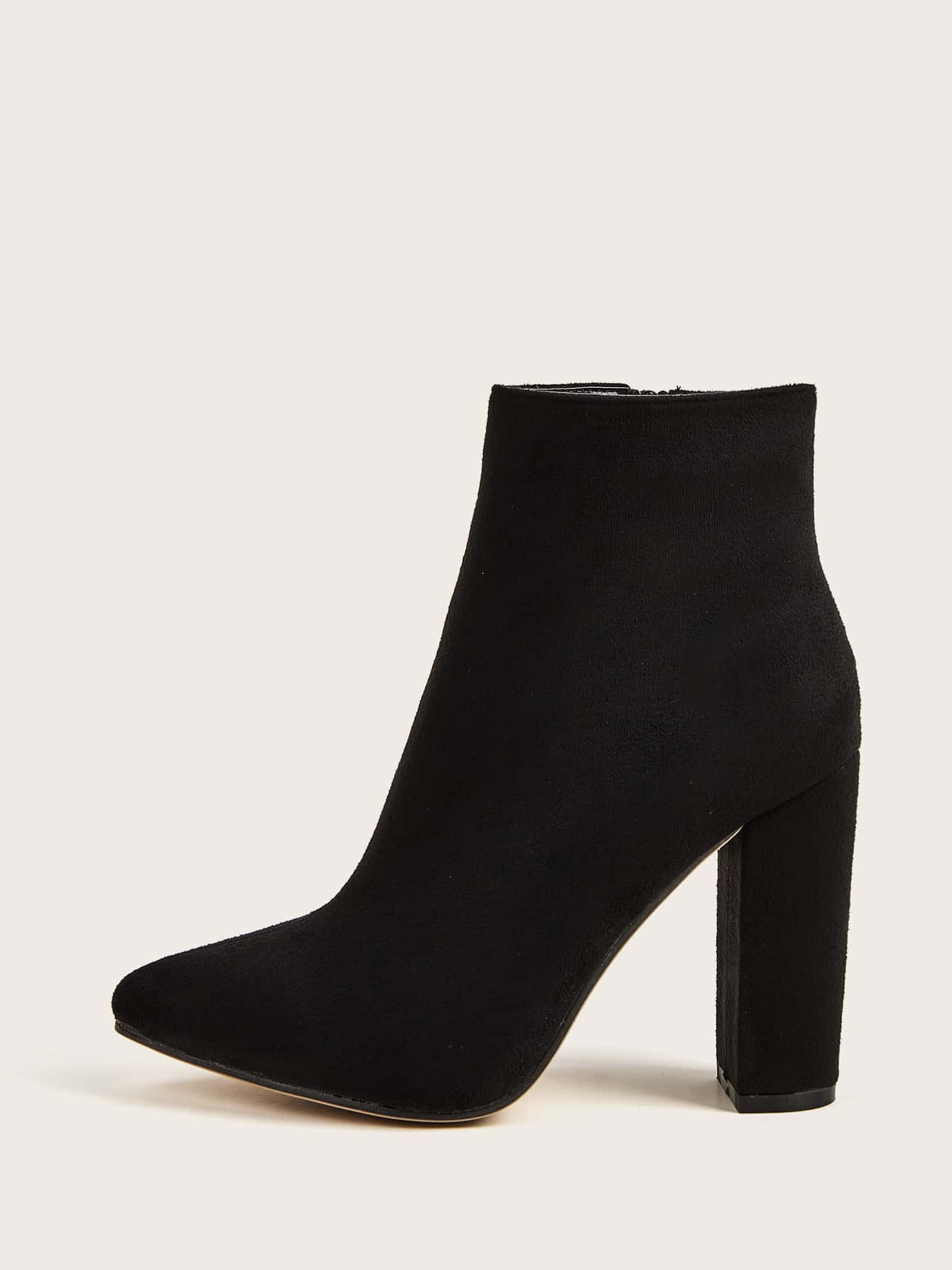 Minimalist Chunky Heeled Boots | SHEIN