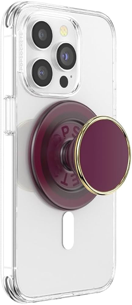 PopSockets Phone Grip for MagSafe with Kickstand, Magnetic Stand, Swappable Top, Secure Hold for ... | Amazon (US)