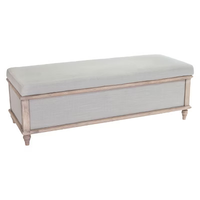 Abilene Storage Ottoman - Beige - Christopher Knight Home | Target