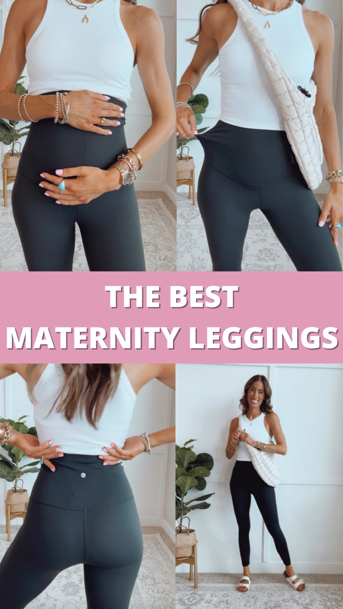 These Amazon maternity leggings (non maternity available) are so soft and stretchy! They’re supportive but not compressive. 

#LTKSummerSales #LTKActive #LTKFitness