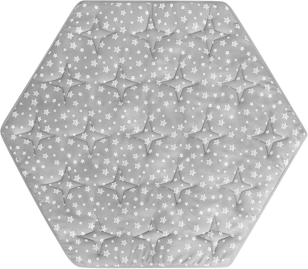 Hexagon Playpen Mat Compatible with POP 'N GO Baby Playpen, 59 Inch Hexagon Mattress Pad, Non Sli... | Amazon (US)