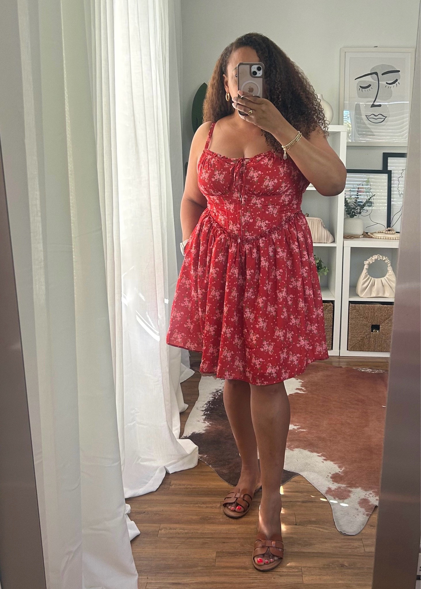Adorable dress size large 🫶🏾

#LTKOver40 #LTKMidsize #LTKootd