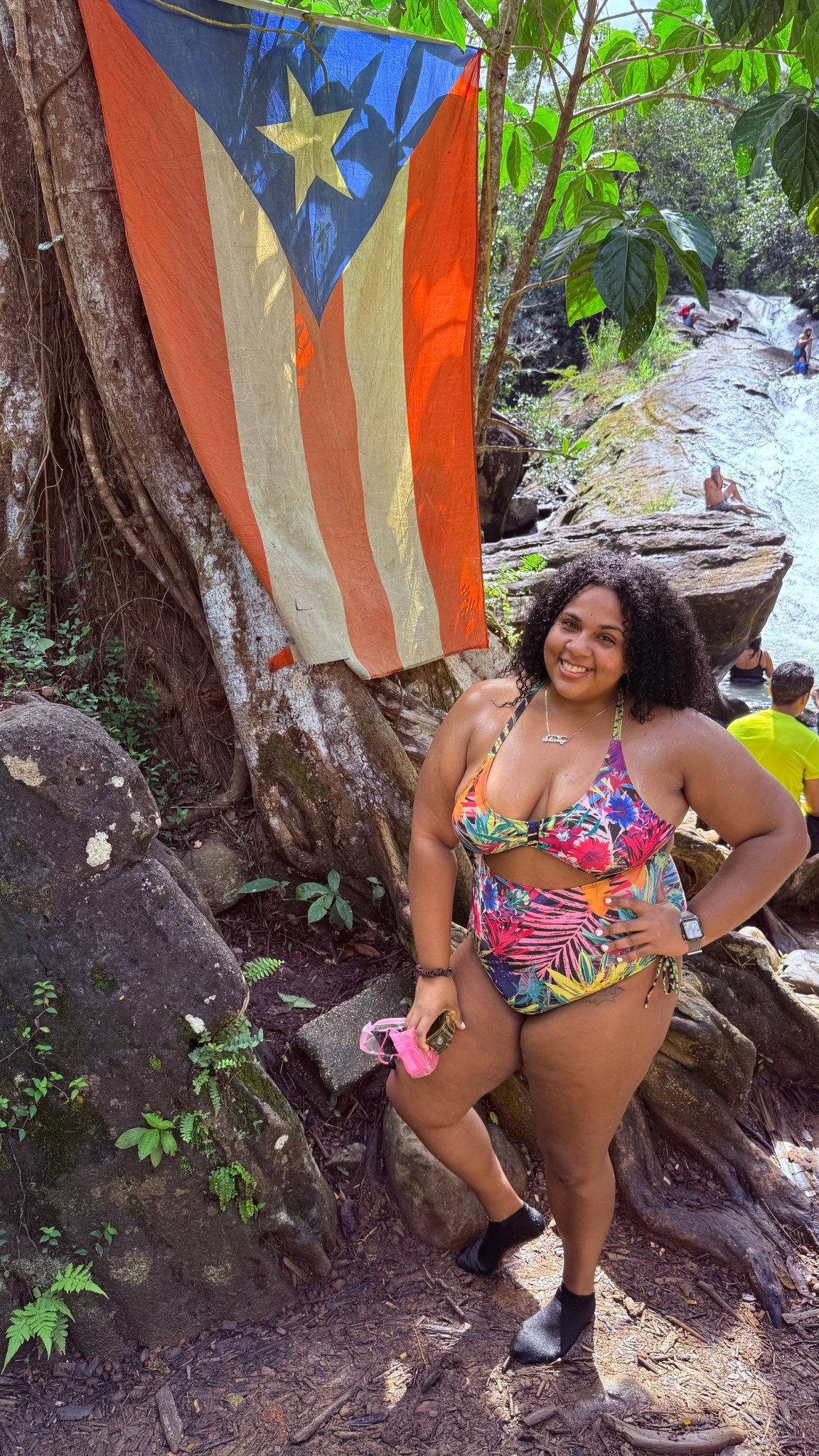 Doesn’t matter where you are traveling, always make sure that your swimsuit is on point! I’ve been wearing this one for the past three or four years and I’m obsessed! I always receive compliments because of the designs and color! 

#LTKootd #LTKPlusSize #LTKTravel